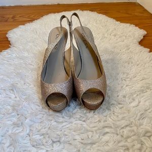 Guess Ombré Sparkle Heels